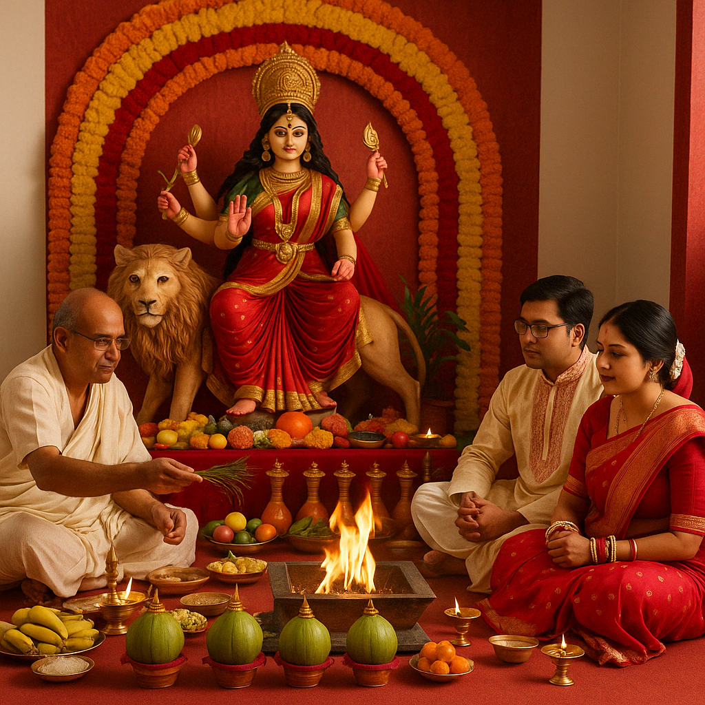 Jagadhatri pooja