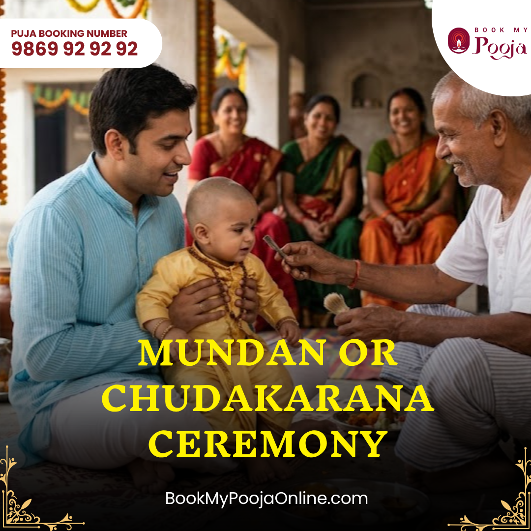 Mundan or Chudakarana Ceremony