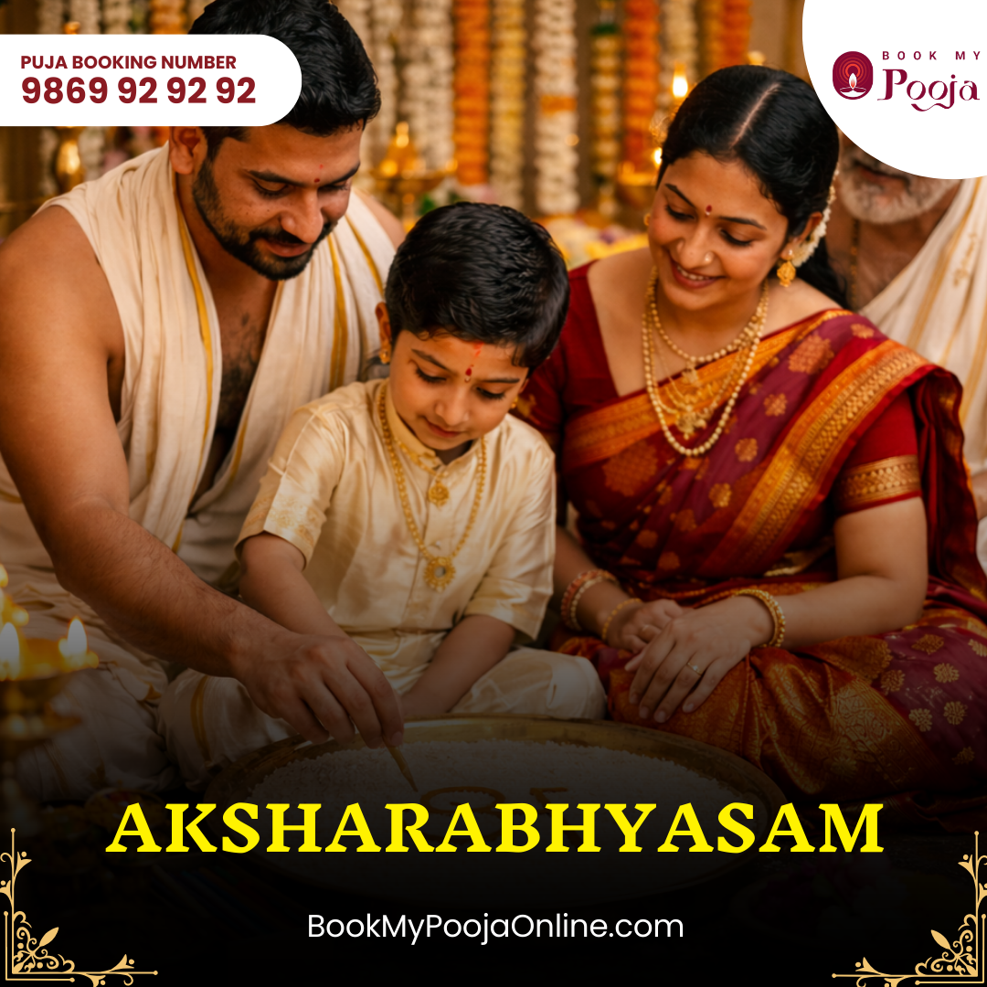 BookMyPooja Aksharabhyasam