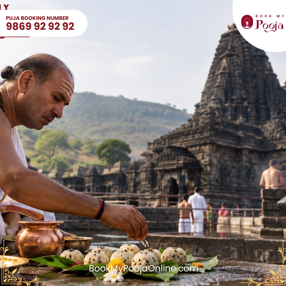 BookMyPooja Trimbakeshwar Pitru Tarpan – Pitru Paksha 2026 (Online / Virtual)