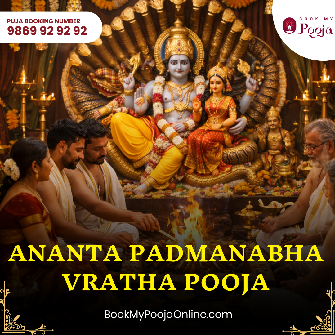 BookMyPooja Ananta Padmanabha Vratha pooja