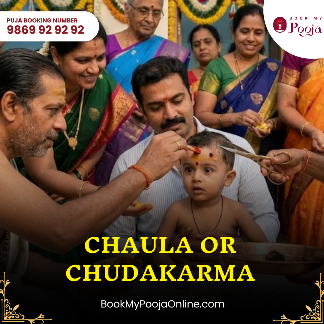 BookMyPooja Chaula or Chudakarma