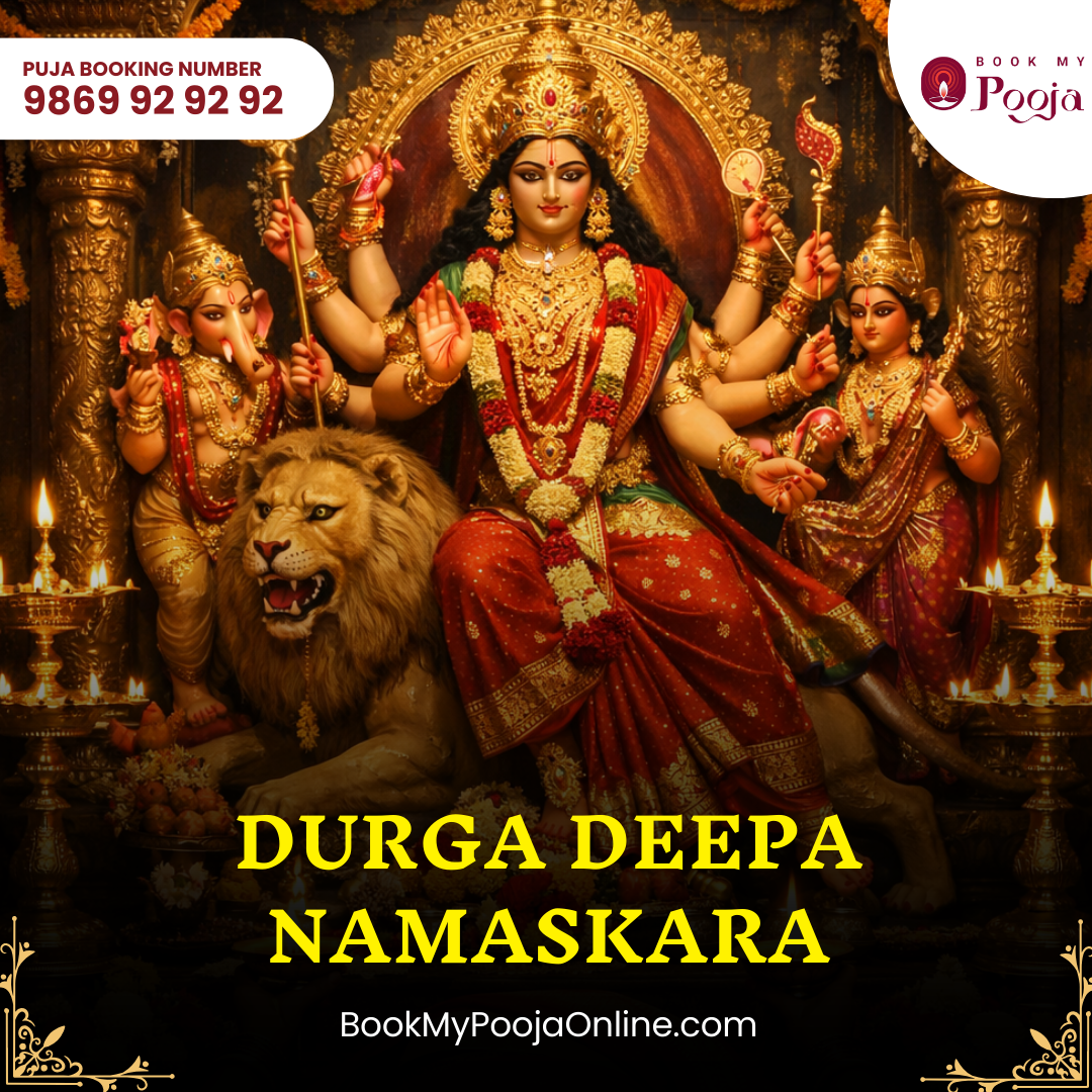 BookMyPooja Durga Deepa Namaskara