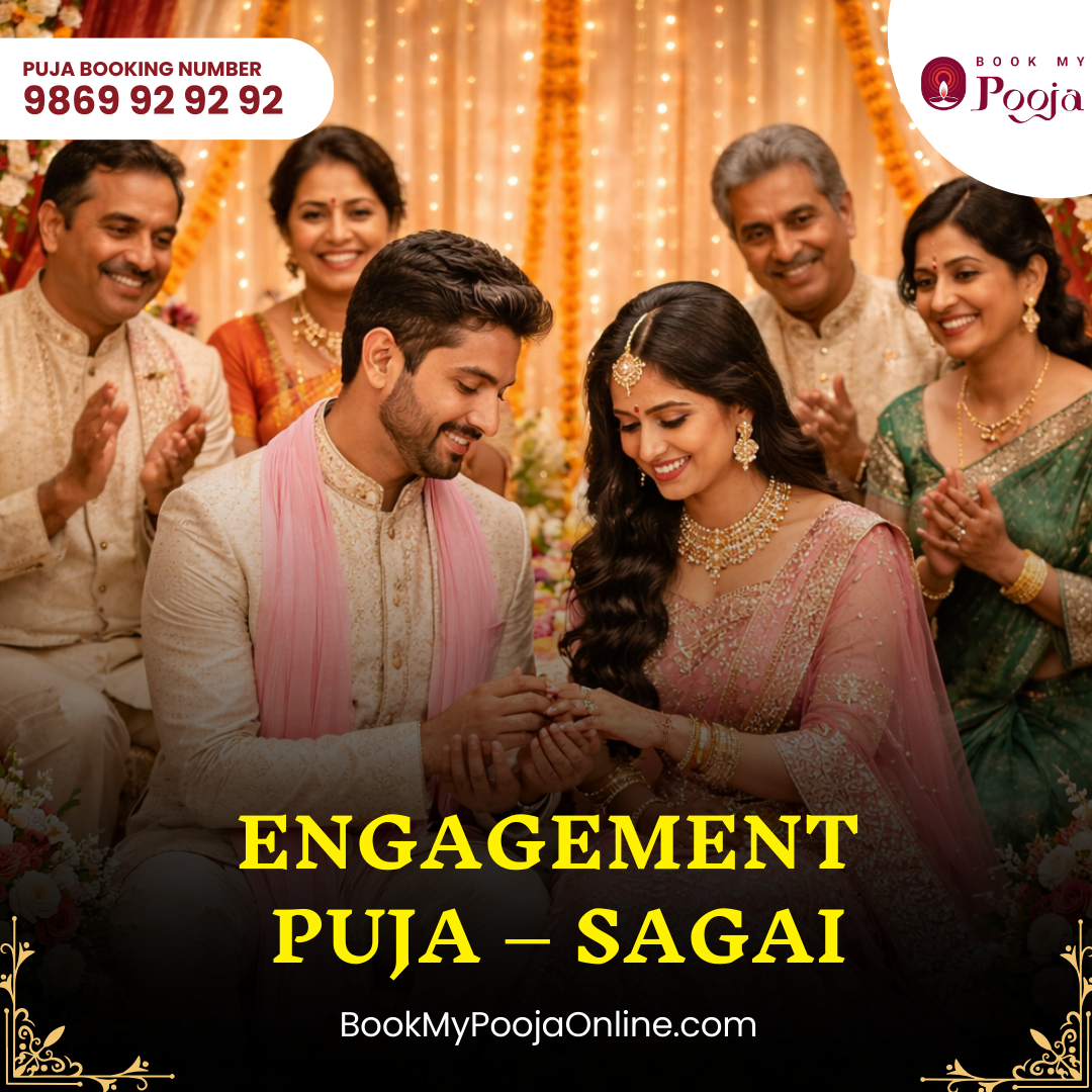 BookMyPooja Engagement Puja – Sagai