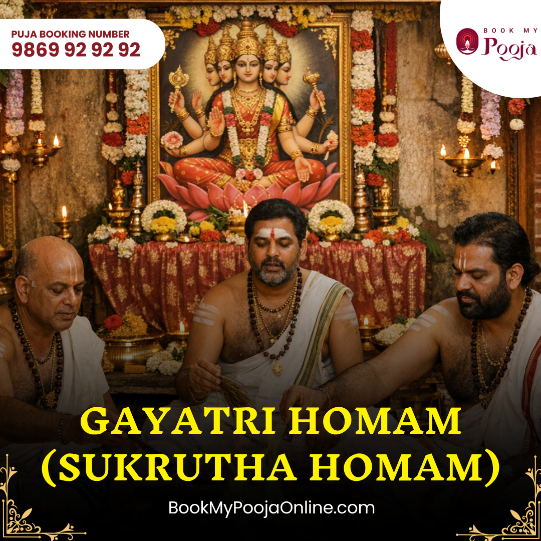 BookMyPooja Gayatri Homam (Sukrutha Homam)