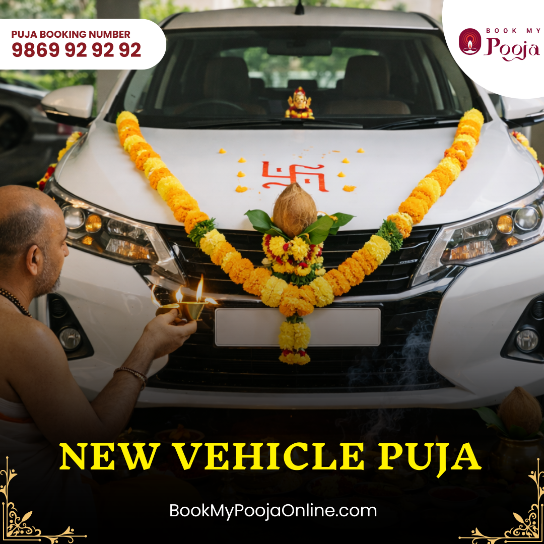 BookMyPooja New Vehicle Puja