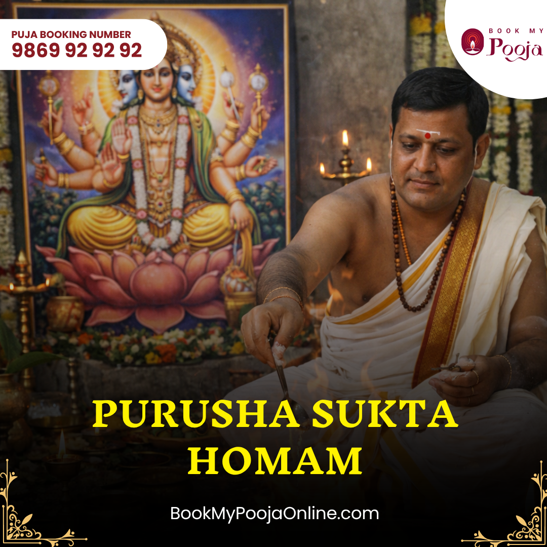 BookMyPooja Purusha Sukta Homam