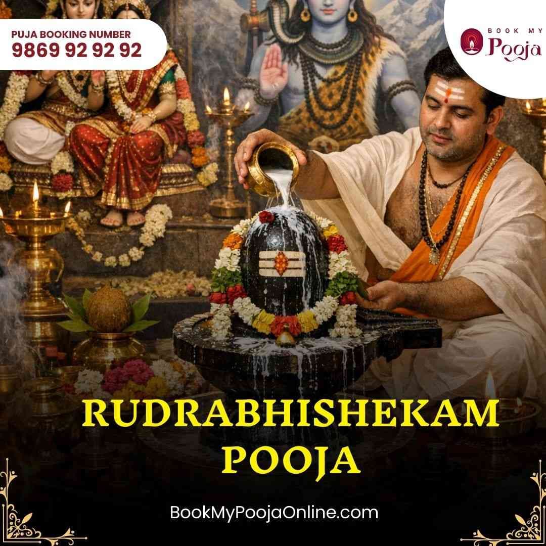 BookMyPooja Rudrabhishekam Pooja