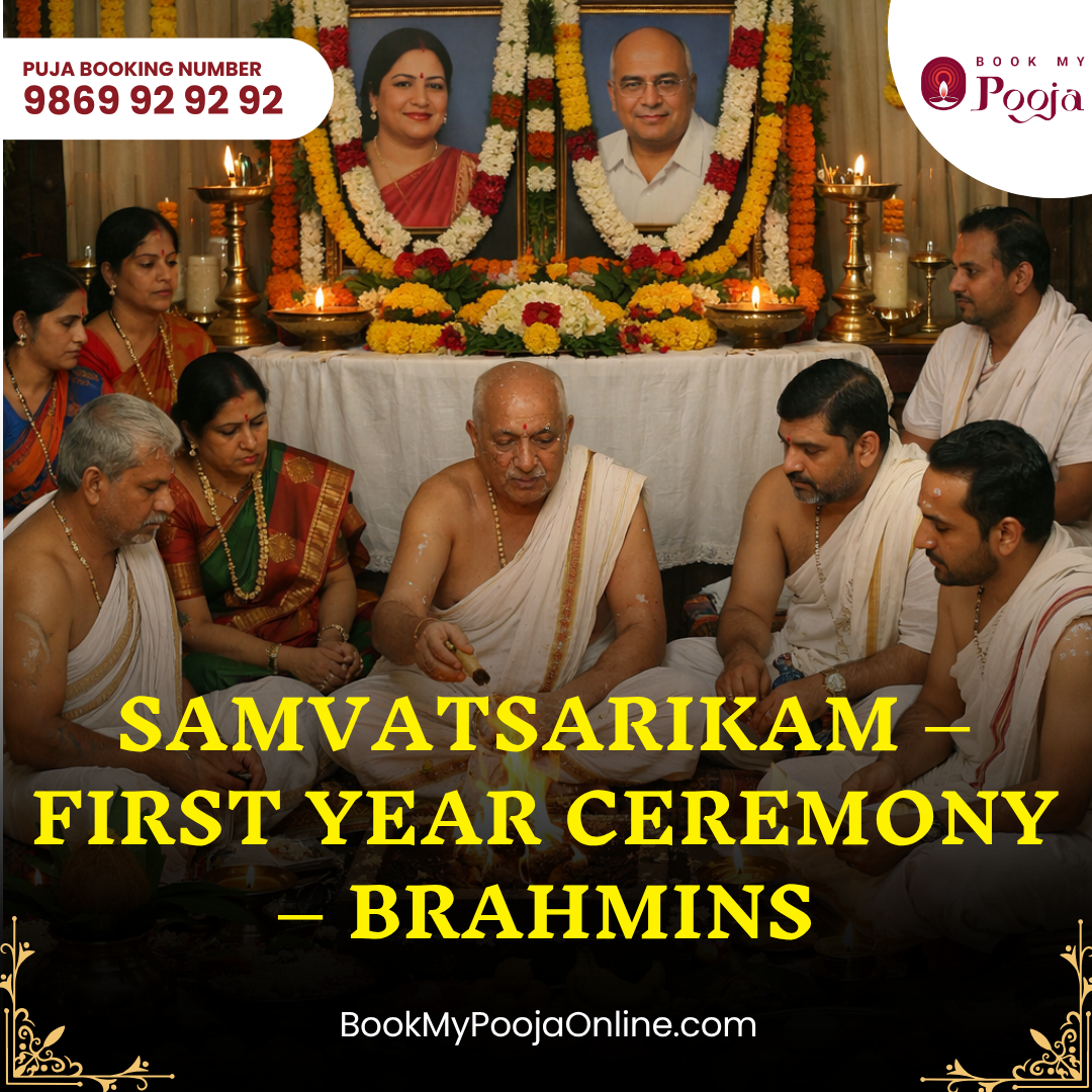 BookMyPooja Samvatsarikam – First Year Ceremony – Brahmins