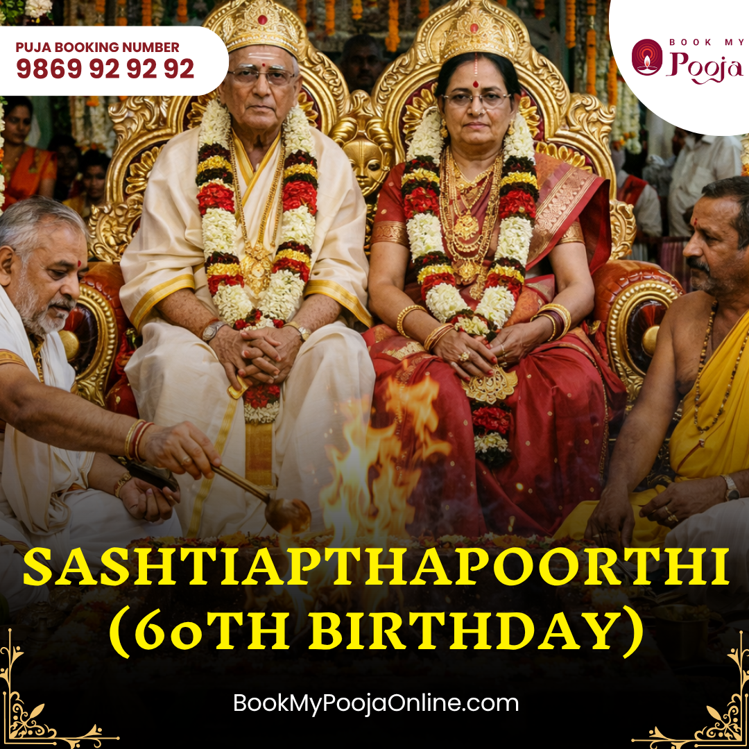 BookMyPooja Sashtiapthapoorthi (60th Birthday)